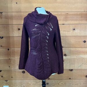 Moth Hadley Pointelle Alpaca Tunic Sweater anthropologie
